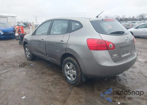 2008 Nissan Rogue S из США, поврежденный, VIN JN8AS58V28W111450